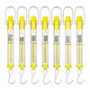 Dinamometro a molla da laboratorio multifunzione di colore giallo adatto per dimostrazioni di fisica e uso in laboratorio