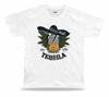 Tshirt Tee Shirt Birthday Gift Idea Worm Mexican Taquila Sombrero Skull Liquor
