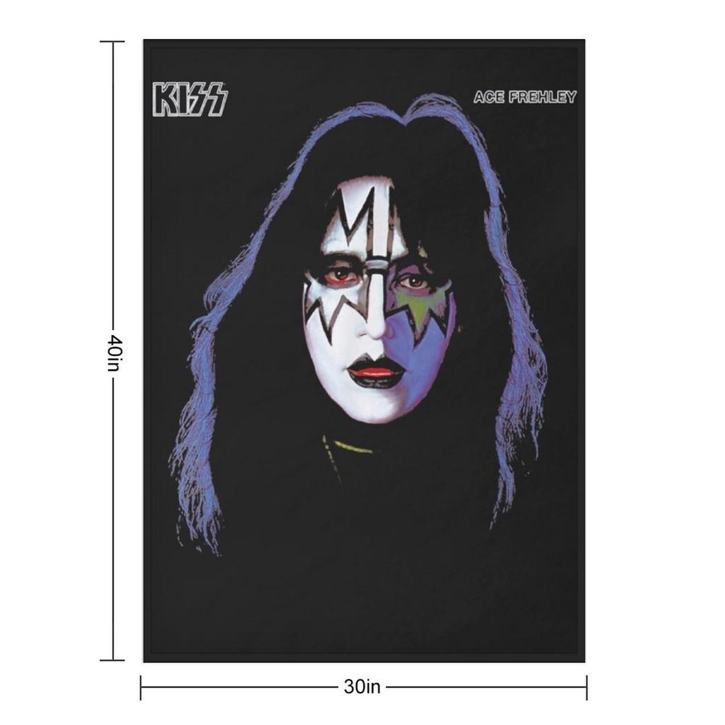 Ace frehley Throw Blanket Sofa Throw Warm Luxury Brand christmas decoration Blankets