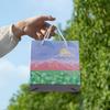 Splendida Borsa da Tote Letteraria: Design Pittura ad Olio Creativo per Festival, Compleanni, Regali Qixi e Bouquet