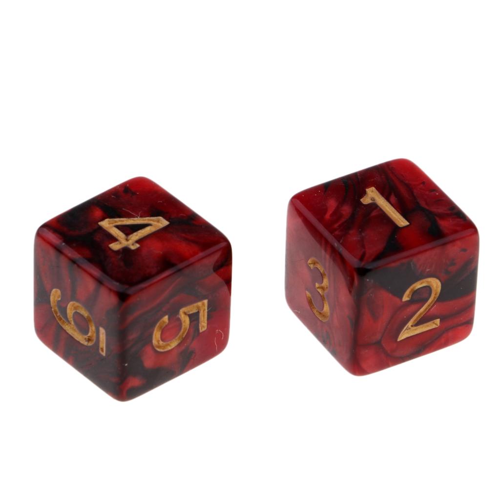 10 Pieces RPG DND Game Set with D6