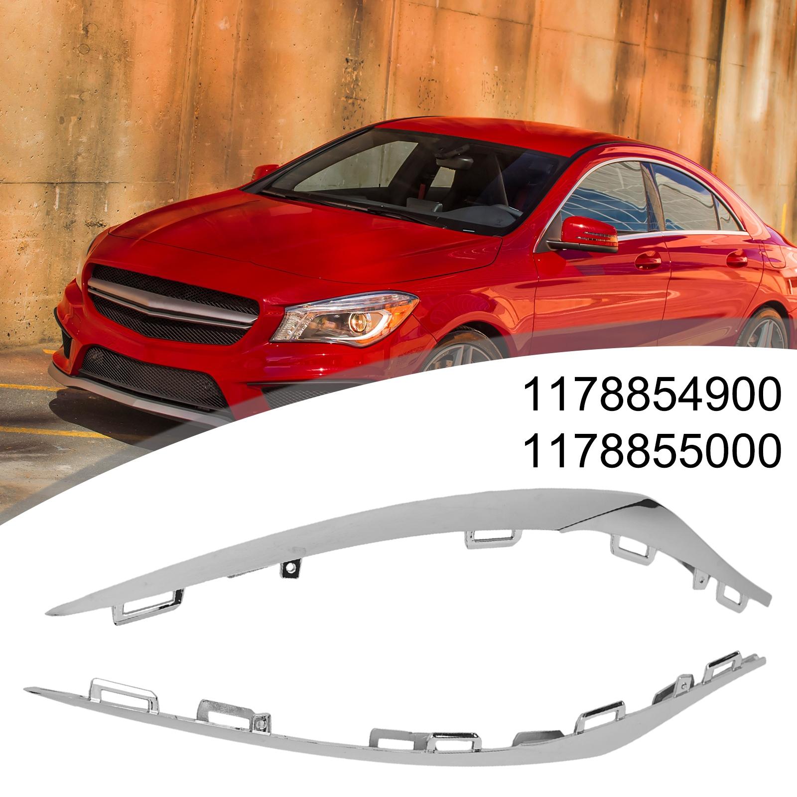 

Front Bumper Cover Molding Trim Pair for Mercedes W117 CLA 2016 2019 Compatible Replacement Part for CLA 180 200 250 Series China Mainland