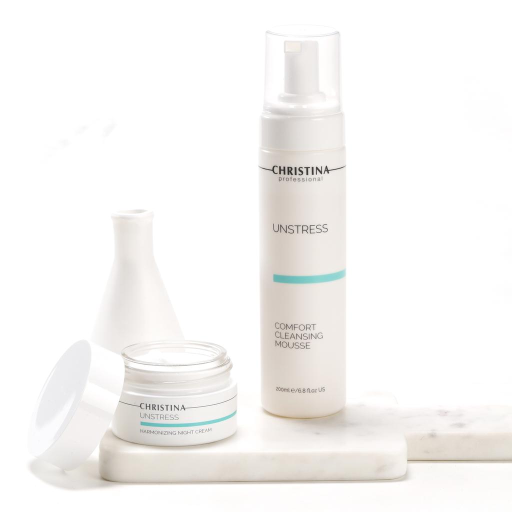 Unstress Comfort Cleansing Mousse, 200 ml