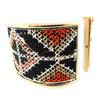 Desigual [M2352] - Designer-Armband 'Desigual' schwarz orange