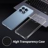 Coque pour Xiaomi 14T - Protection Silicone Antichoc Transparent + 2 Verres Trempés