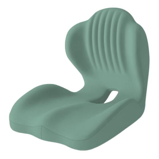Memory Foam Seat Cushion with Back Support Ergonomic Lumbar Support Soft Touch Stress Relief L-shaped Chair Cushion