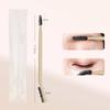 1 stk. Dobbeltsidet Øjenbrynskam Børste Skønhed Makeup Børster Vippeapplikator Professionelt Make Up Værktøj