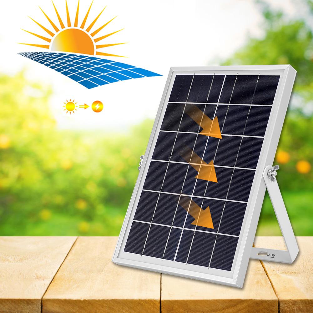 6W IP66 Solar Power Bank  Panel Charger External Battery Charging  6V 1A for Security Camera