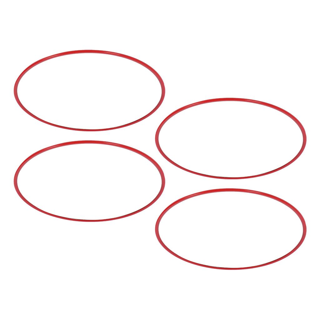 4pcs Wheel Rim Protector Curb Rash Prevention Self Adhesive Universal ABS Rim Guard Trim Rings for