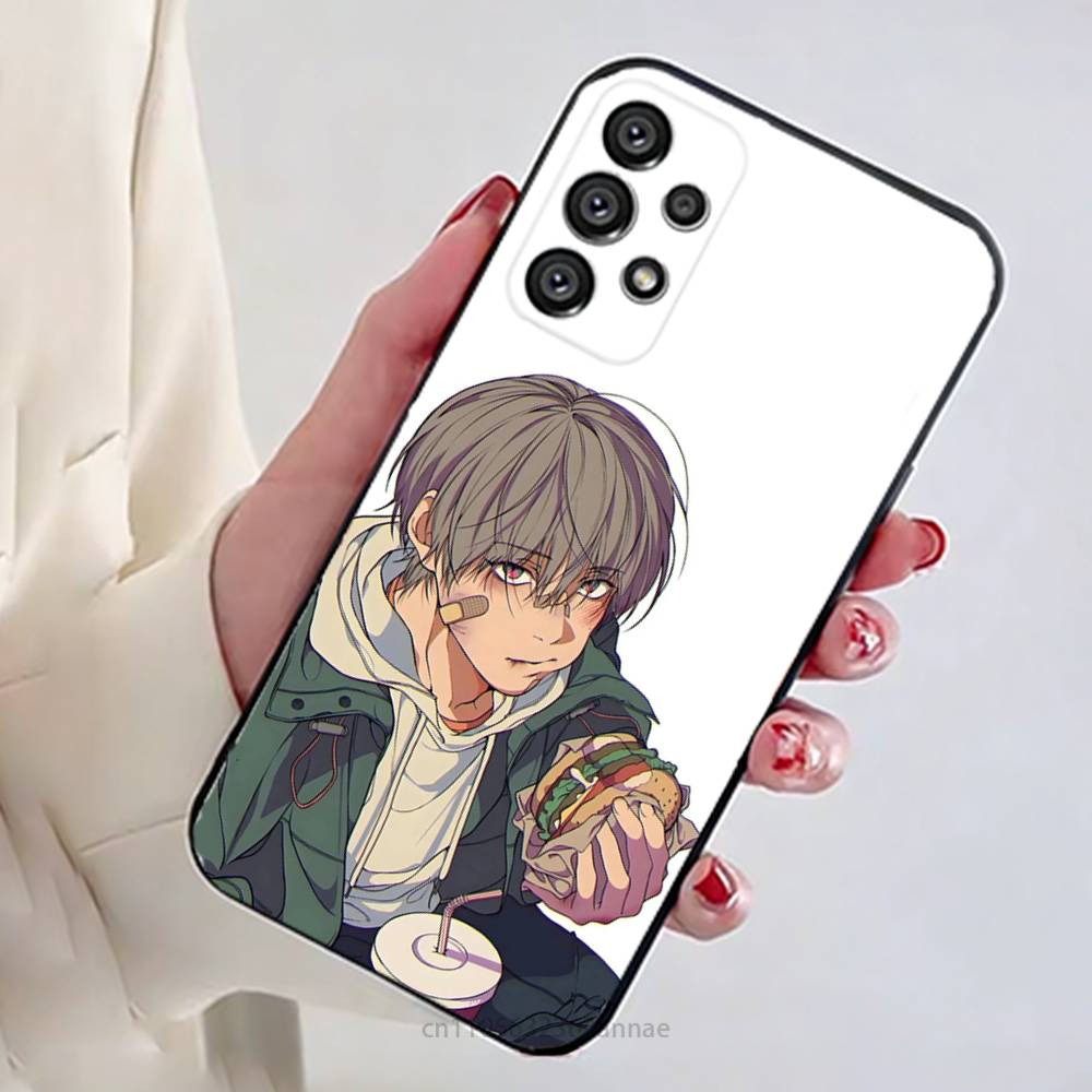 L-Lost In The C-Cloud Manga Phone Case for Samsung Galaxy A73,23,53,33,14,24,13,72,22,52,32,54,A34 Soft Cover