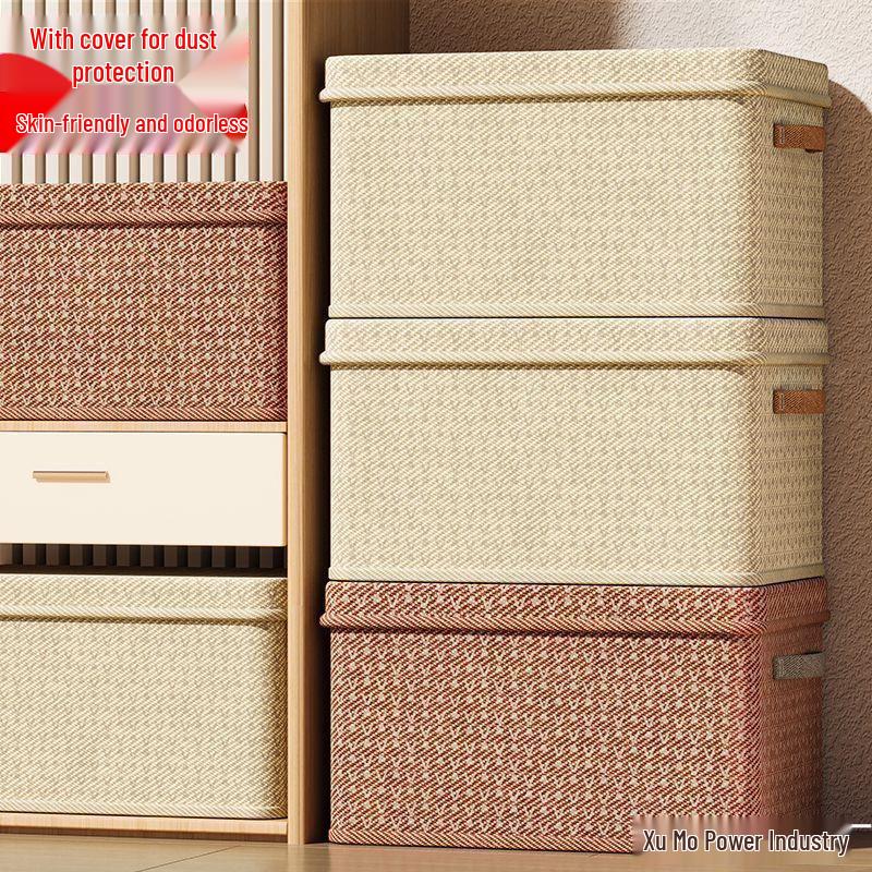 Larger Foldable Fabric Storage Box for Clothes