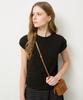Nyuluki Feminine Short-Sleeved Knit_Black