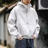 Men's Trendy Harajuku-Style Hooded Sweatshirt - Versatile, Simple, and Fashionable for Autumn/Winter.