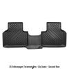 Durable, dirt-resistant, easy-clean, TPE eco-friendly anti-slip floor mats for 2025 Volkswagen Teramont Pro.