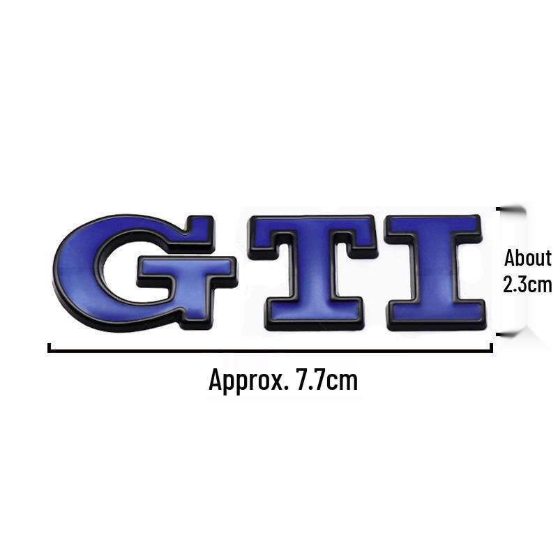 Volkswagen POLO Golf GTI 6 & 7 Emblem Rabbit Tail Sticker