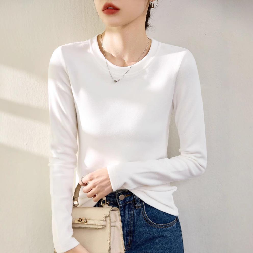 

Женская рубашка Ankola из красного бархата с воротником-стойкой и длинными рукавами на осень/зиму 2024 г. M