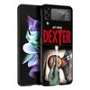 TV Show Dexter Morgan Black Phone Case For Samsung ZFlip7 ZFlip6 ZFlip5 ZFlip4 ZFlip3 5G Hard Protective Galaxy Z Flip 3 4 5 6 7