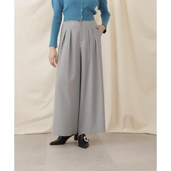 [JILL by JILL STUART] Casual Pants (Featured in sweet magazine) Three-Piece Suit, Web-Exclusive Color: Ecru, Women's Pinhead