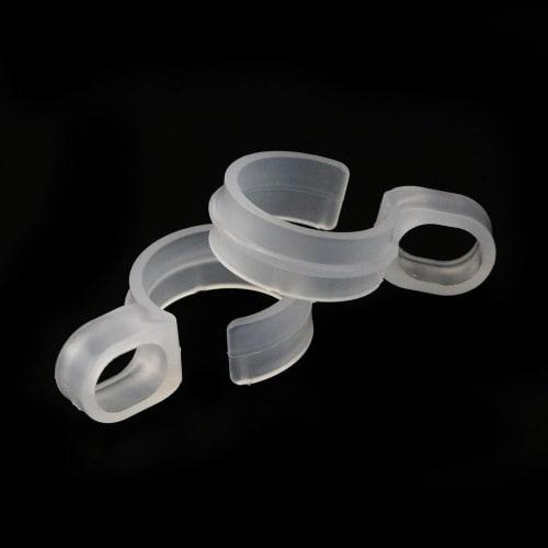 Hanger Stoppers, Windproof Hanger Catches (12-Pack) for Clothes Drying Pole Fixing, Clothes Drying, Hanger Holder, Windproof Hooks, Clothespins, Laund