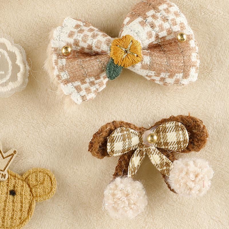 Hair and Fashion Accessories: Socks, Shoes, Hats, Bows, Hairpins, Brooches, Embroidery, Handmade Clothing Add-ons.