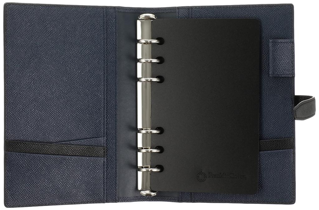 Franklin Planner Color Noblesse III Binder, Compact, 20mm, Black, 64340