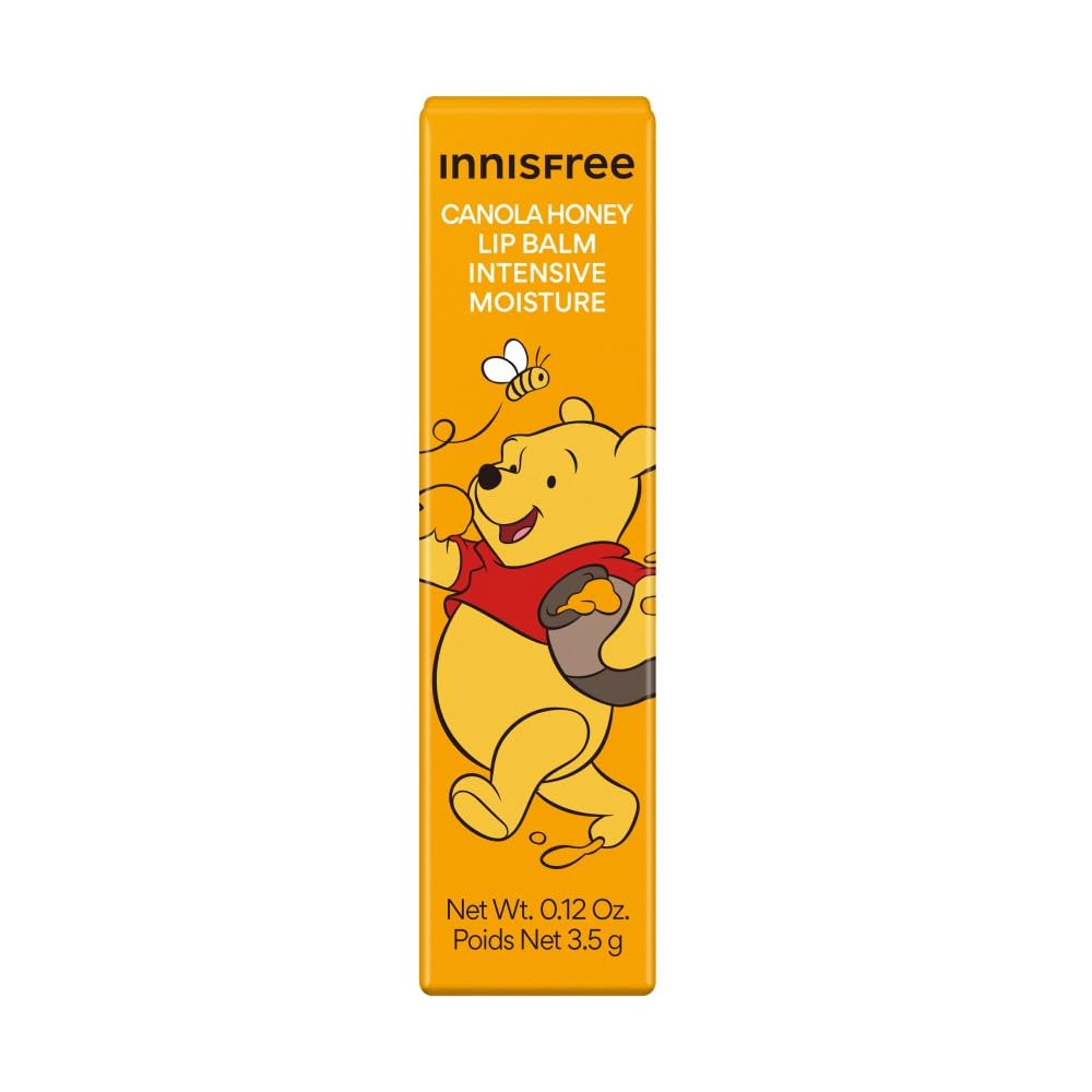Innisfree Бальзам для губ с медом рапса глубокое увлажнение Подлинный (Poo) -