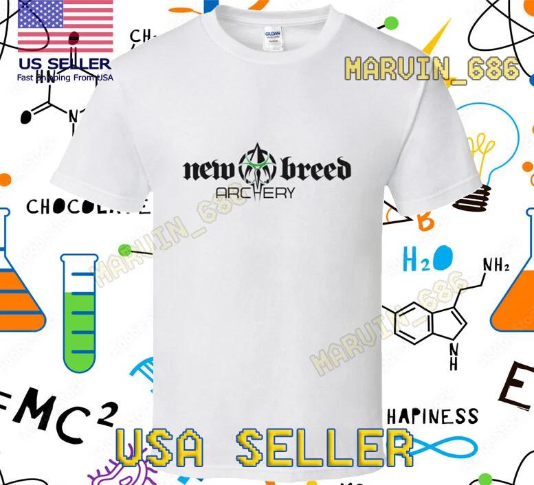 NEW SHIRT NEW BREED ARCHERY HUNTING RACING LOGO T-Shirt FUNNY SIZE S-5XL L