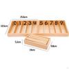 Montessori Spindle Box Teaching Aids Educational Toys Preschool Kids Early Development Math