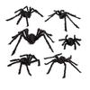 Large Plush Spider Props for Halloween Decorations - Haunted House & Courtyard Decor