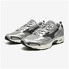 [Mizuno] MXR Sneakers, Casual Fashion, Commuting, School, Lifestyle, Light Gray x Black, 27.5 cm, 3E