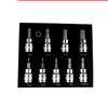 3/8 Inch Hex Bit Socket Set Sturdy Allen Key Sockets Professional 3/8Inch Drive Drill Metric Tools Kit Durable Impact Socket Set