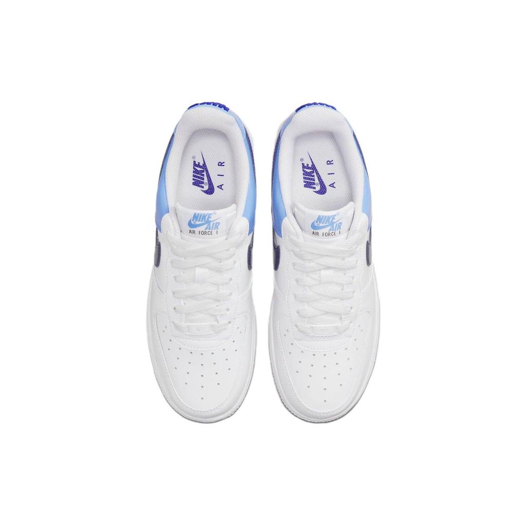 Nike Air Force 1 07 Essential University Blue Concord Women Sneakers White DJ9942-400