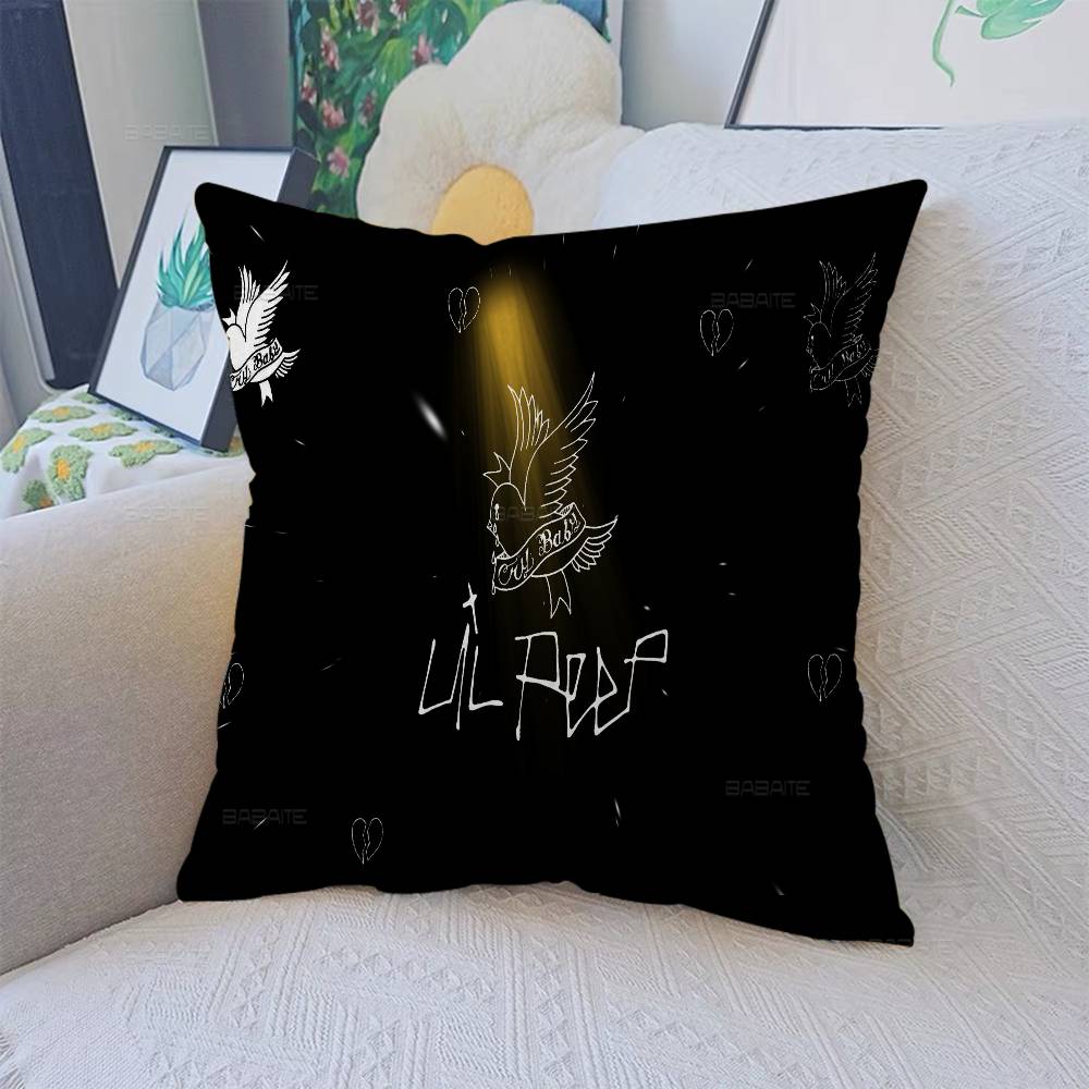 L-Lil P-Peep Кленовый Дизайн Наволочка Счастливый Осенний Урожай Декор Праздничный Декор Наволочка 12x12Inch