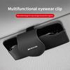 For Mercedes Benz AMG W211 W203 W204 C260 E300L A200L GLA/S/E 1pcs Car Magnetic Eyewear Box Scratchproof PU Leather Clip JDFX1