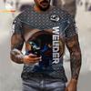 Tricou grafic Tricou pentru bărbați cu sudor pentru bărbați Îmbrăcăminte Cămașă grafică supradimensionată Imprimat 3D cu mânecă scurtă Topuri casual de vară
