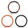 For BYD Sealion 07 EV Leather Steering Wheel Cover Car Interior Anti Slip Breathable Steering Wheel Protective Cover Accessories