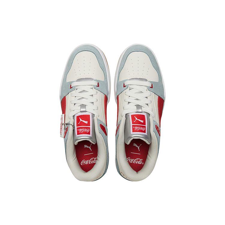 Coca-Cola x Puma Slipstream Slate Racing Red Unisex Sneakers Λευκά 387027-01