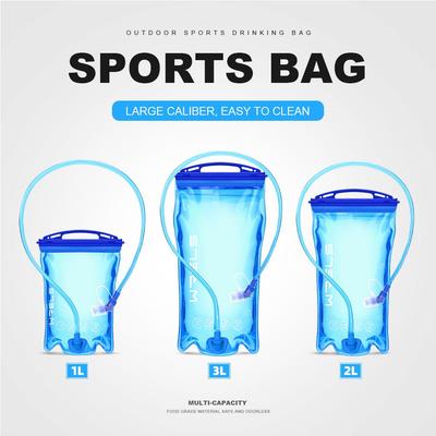 WRELS Wasserblase Wasserreservoir Trinkrucksack Aufbewahrungstasche - 1L 1,5L 2L 3L Lauf-Trinkweste Rucksack