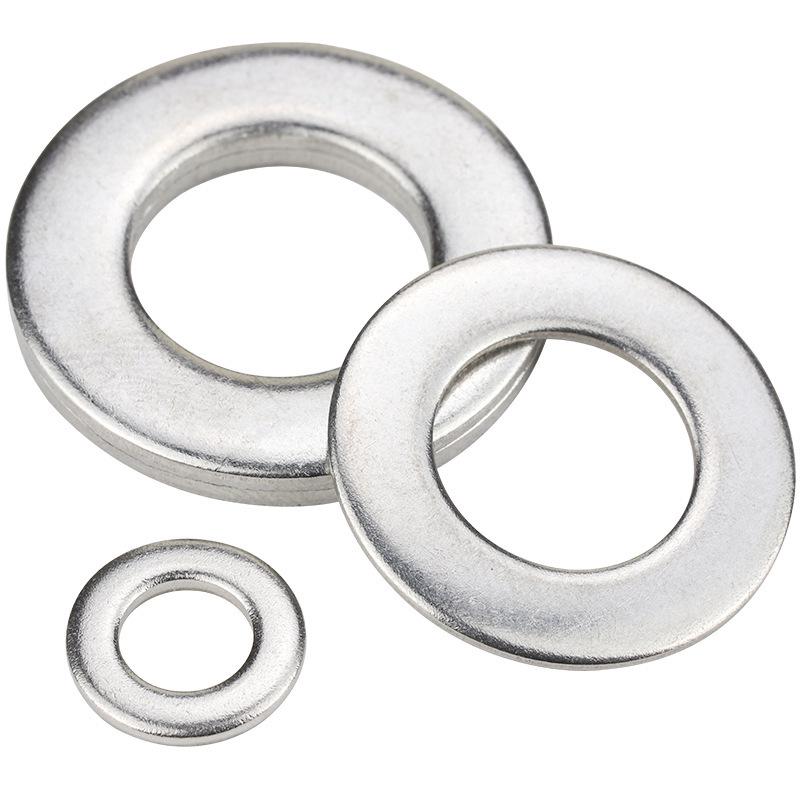 Stainless Steel 304 Flat Washer Round Metal Screw Washer