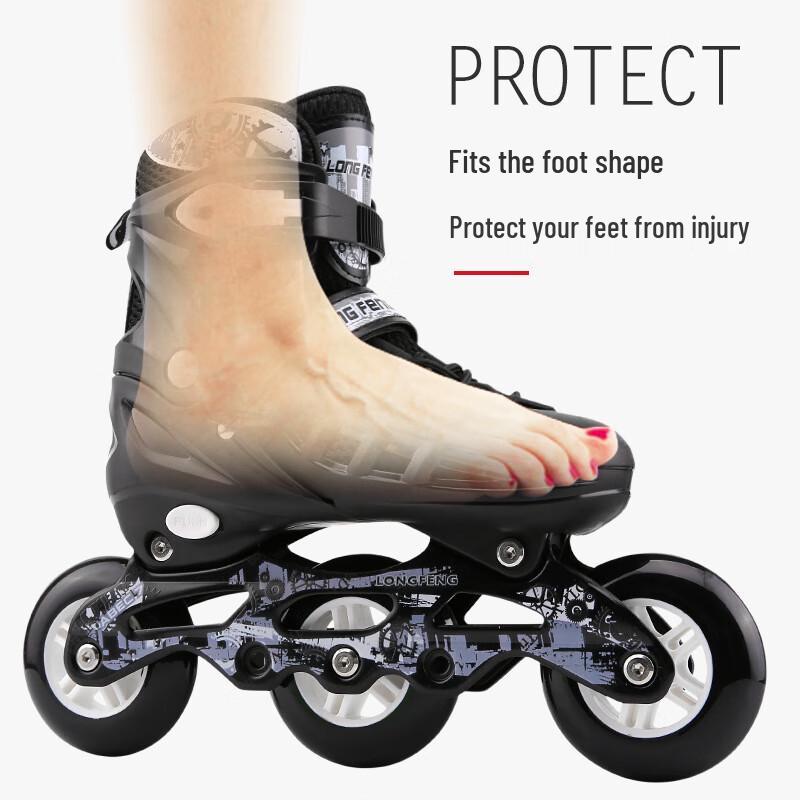 CHIWANG Longfeng Large Three-Wheel Inline Skates