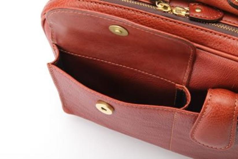 Lagard Aoki Kaban Leather Shoulder Bag for Men [NEVADA No. 5076]