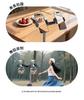 Dual-Camera Phone Holder: C21B Floor & Desktop Shooting Stand with 17mm Universal Ball Head