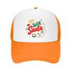 Sassy Christmas Santa Quote Typograp Mesh Baseball Cap Casual Hat Outdoor  For Womens Unisex FeUnisex