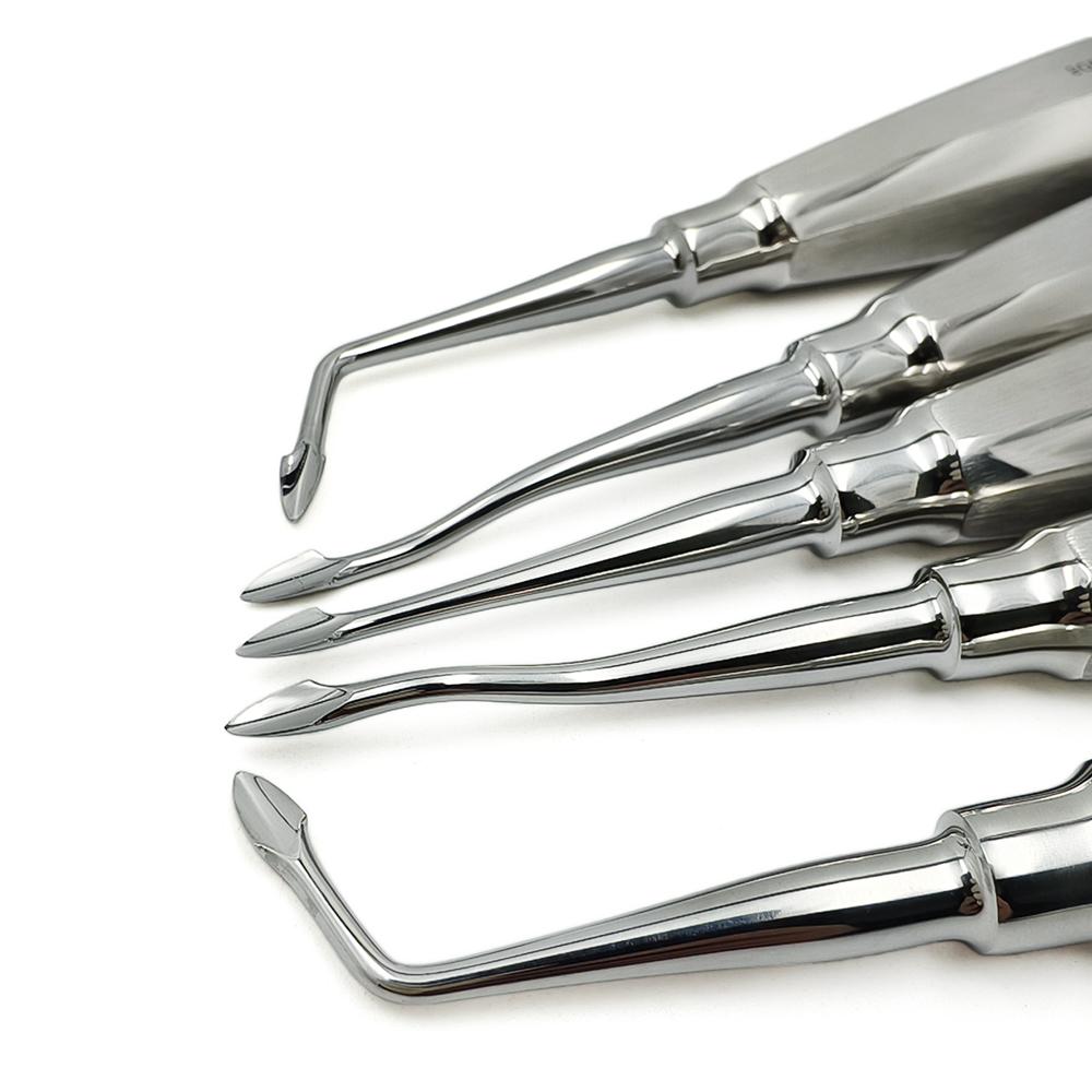 Dental Extraction Spade Tip Elevator Oral Tooth Loosening Root Extraction Tools Dental Elevator