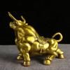Brass Ornament Living Room Decoration Bullish Office Business Opening Gift Good Luck Bull Head Up