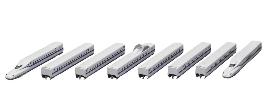 TOMIX N-Spur JR Baureihe Shinkansen Grundset 98757 Modellbahn N700-3000 (N700S) Tokaido/Sanyo