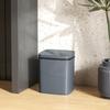 15L Sensor Bin, Automatic Touchless Kitchen Bin, Easy Clean, Battery Operated for Home Office, Bedroom, Bathroom, Grey