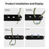 Universal Dock Line Shock Absorber 215 x 45 x 30mm Elastic Line Shock Absorber  Boat Mooring