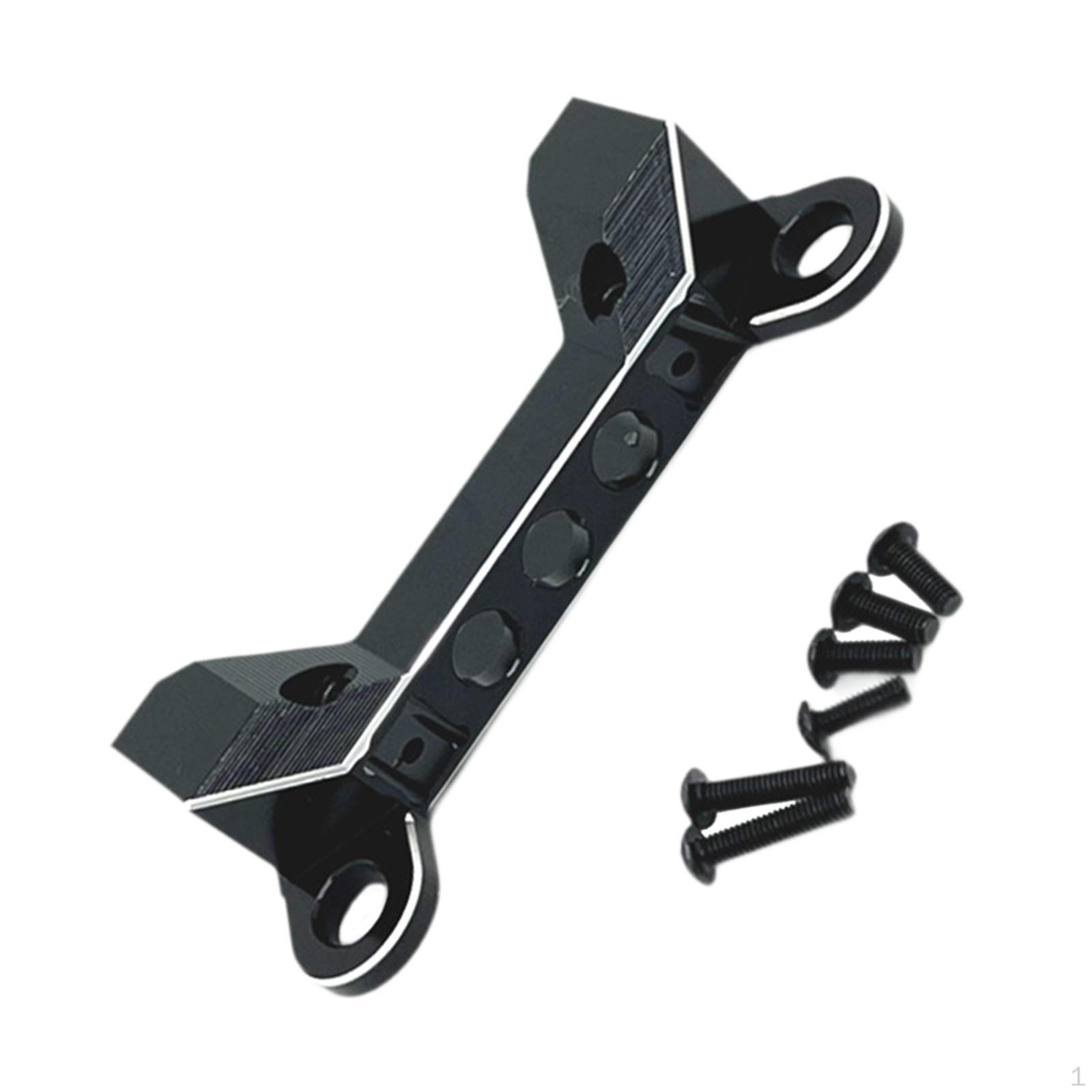 

Кріплення передніх бамперів для радіокерованої машинки, з єднувач, алюмінієвий сплав, модернізовані запчастини для 1:10 black