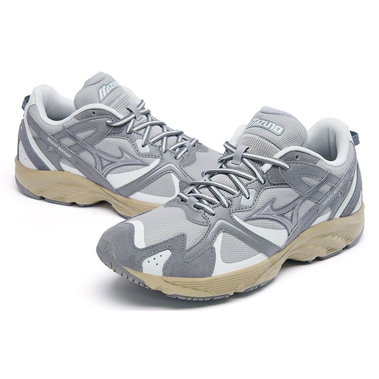Mizuno LG 90S EC Durable Non-Slip Low-Top Running Shoes Unisex Sneaker Gray D1GH212514
